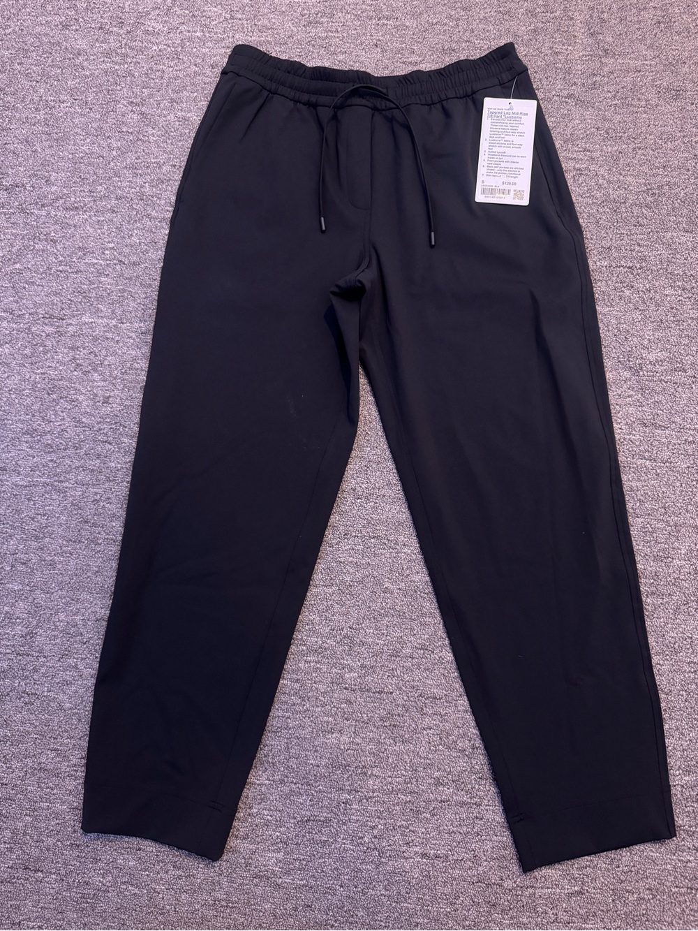 Womens Lululemon Tapered Mid Rise 7/8 Pant Luxtreme